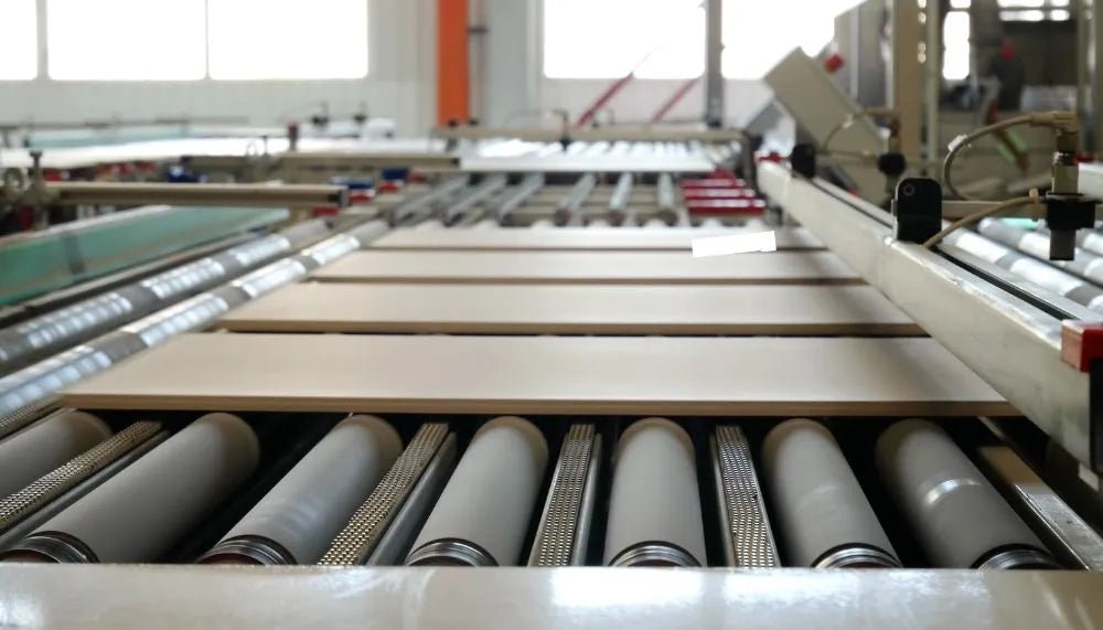 Ceramic tile sample box with rigid packaging design