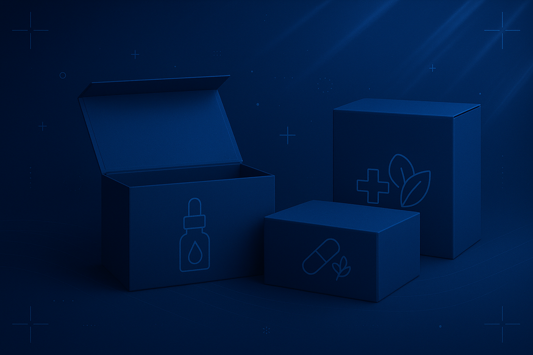 Printwell rigid box packaging samples for ceramic tiles, luxury desserts, and premium cosmetics