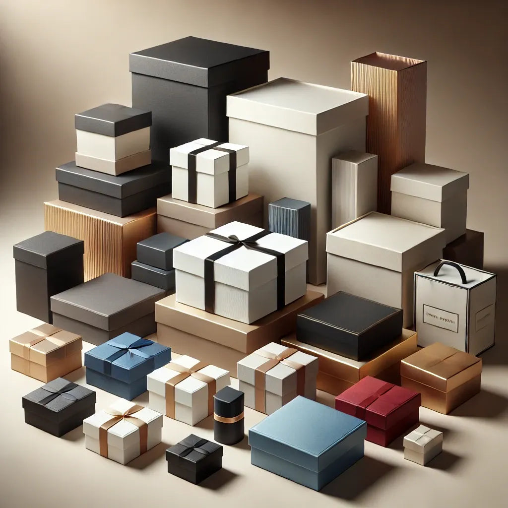 Rigid box packaging by Printwell for cosmetics and textiles