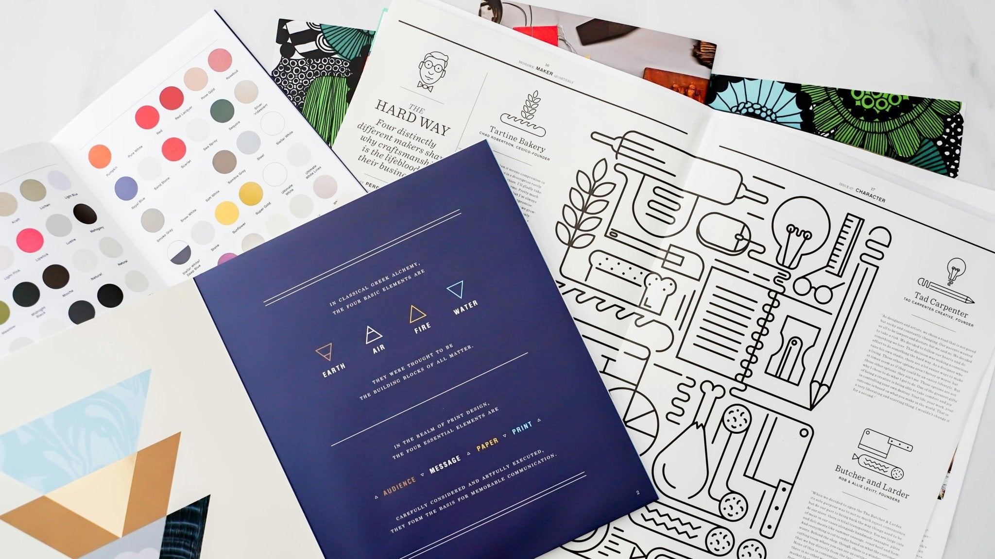 4-fold brochure printing