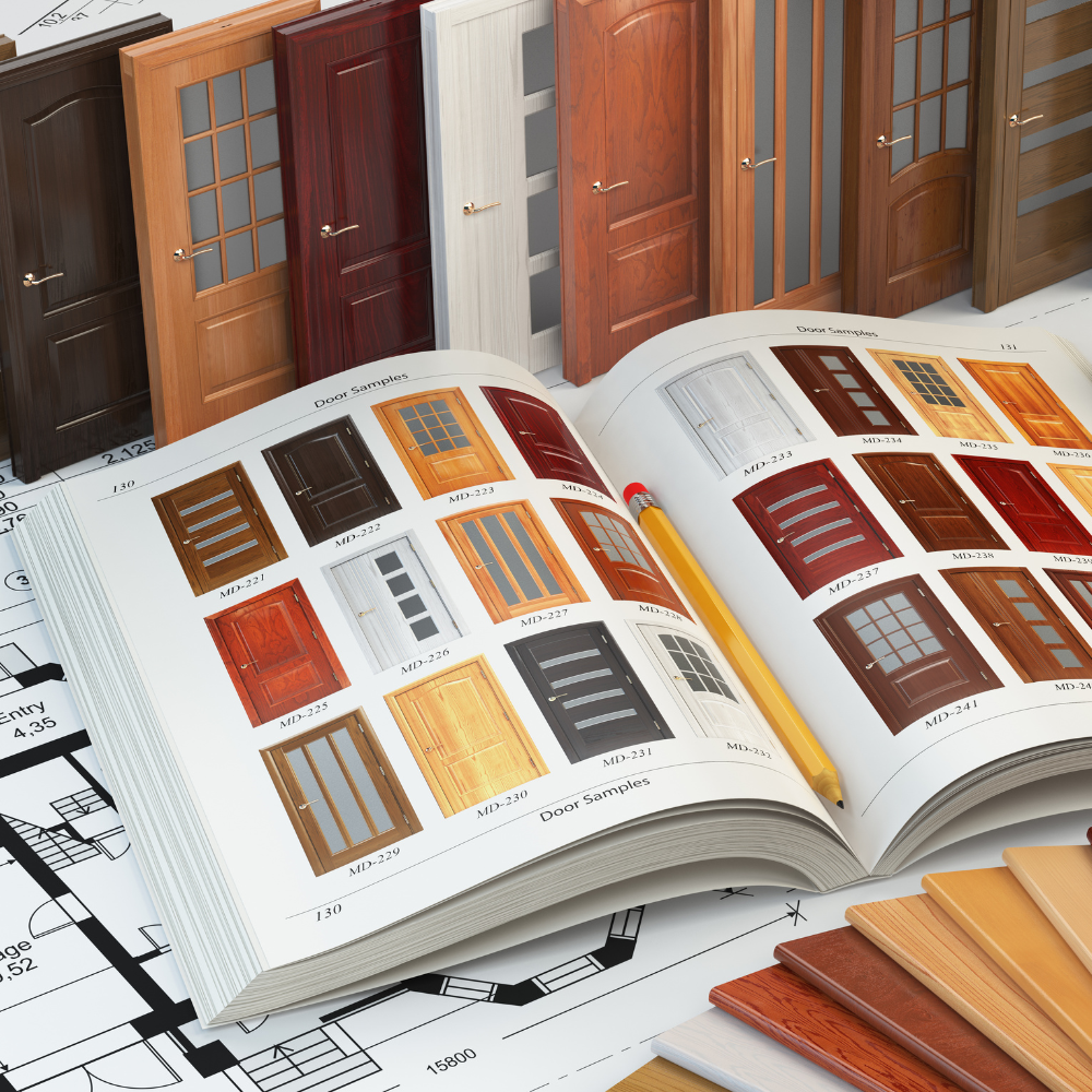 Catalogue Printing Book of door samples