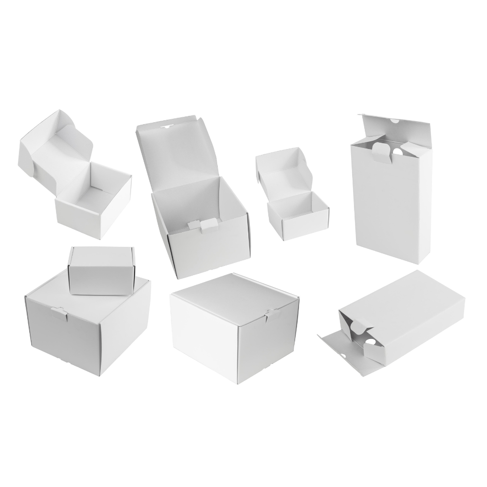Mono Cartons shapes and sizes