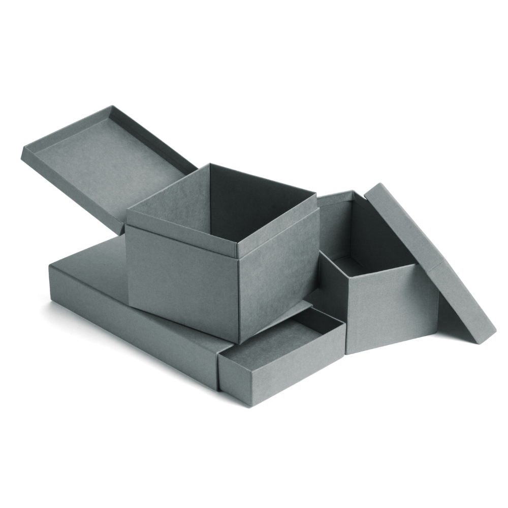 Grey Rigid Box Manufacturer