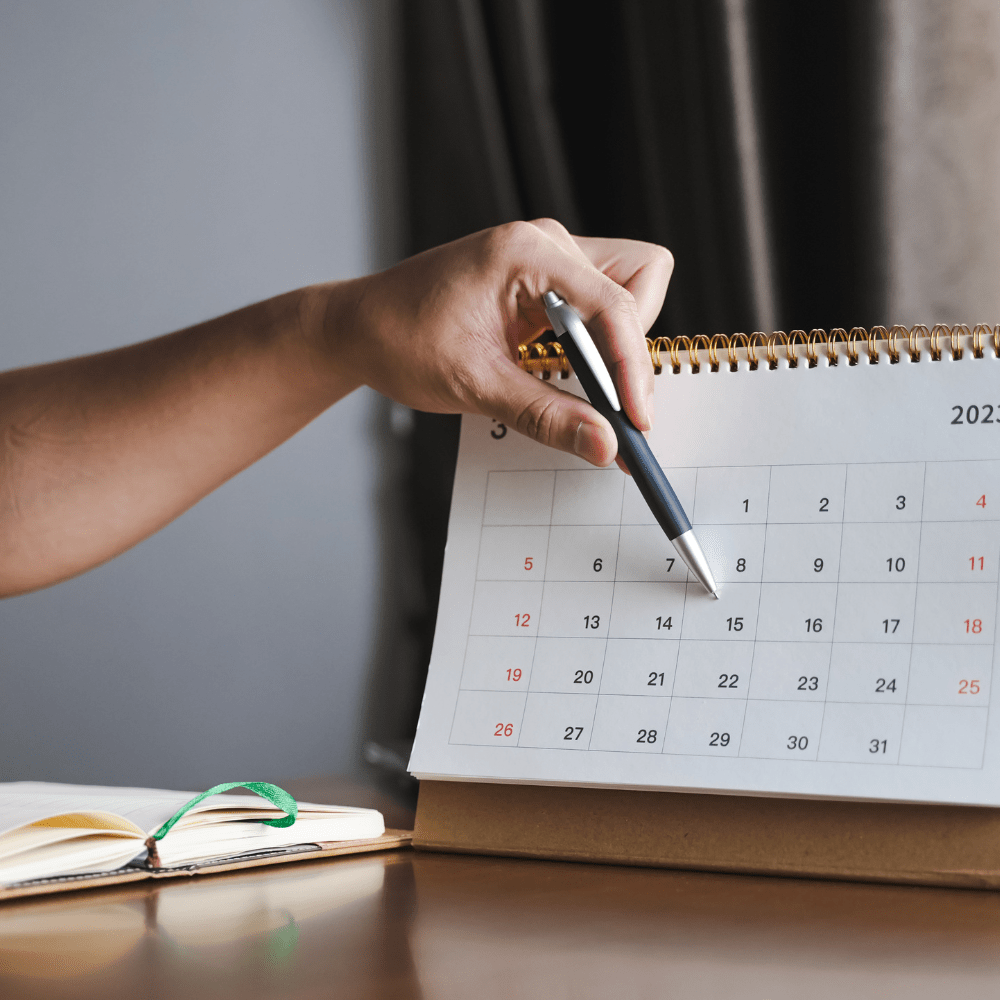 Table Top Calendar